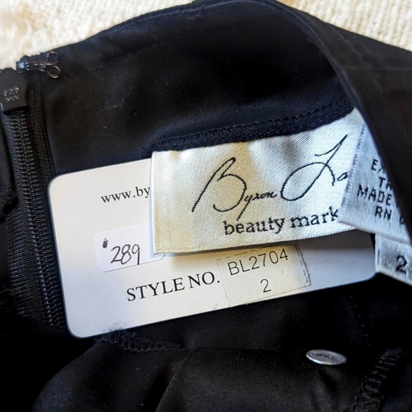 NWT Byron Lars tapered pants, size 2. - Picture 4 of 4